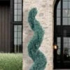 Spiral 'Witchita Blue' Juniper Topiary - 5 Gallon Pot -Home Bloom Garden juniperus scopulorum witchita blue spiral topiary 2